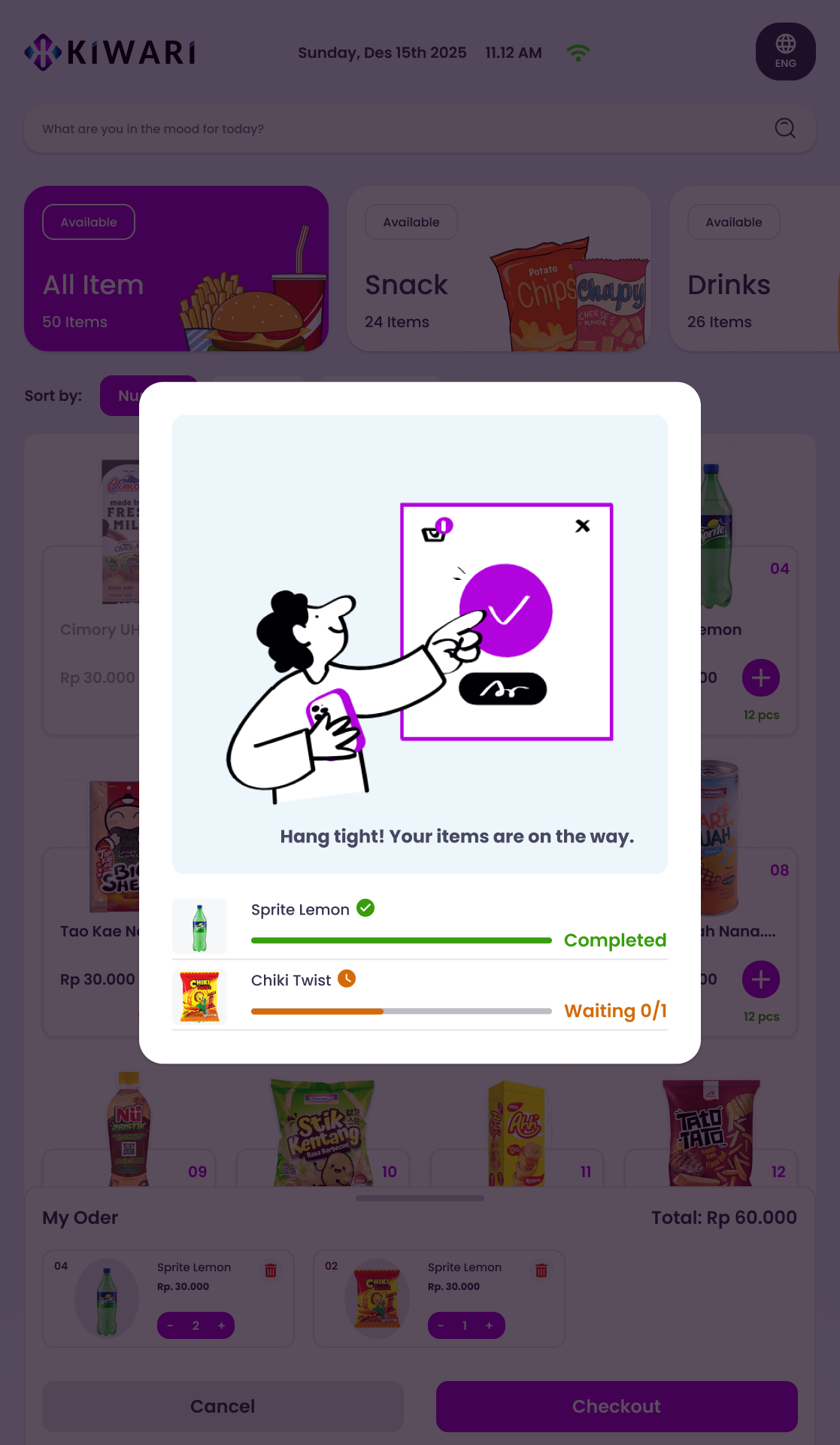 Kiosk dispensing